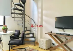 Foto 1 de Flat com 1 Quarto para alugar, 49m² em Vila Olímpia, São Paulo