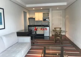 Foto 1 de Flat com 1 Quarto para alugar, 52m² em Pinheiros, São Paulo