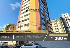 Foto 1 de Apartamento com 2 Quartos à venda, 57m² em Barro Vermelho, Natal