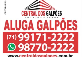 Foto 1 de Galpão/Depósito/Armazém para alugar, 1000m² em Valéria, Salvador