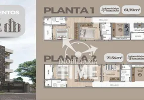 Foto 1 de Apartamento com 2 Quartos à venda, 62m² em Centro, Pinhais