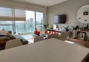 Foto 1 de Flat com 1 Quarto à venda, 60m² em Campo Belo, São Paulo