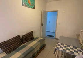 Foto 1 de Apartamento com 1 Quarto para alugar, 37m² em Boqueirão, Praia Grande