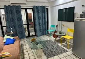 Foto 1 de Apartamento com 1 Quarto para alugar, 57m² em Tambaú, João Pessoa