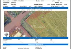 Foto 1 de Lote/Terreno à venda, 443m² em Morumbi, Cascavel