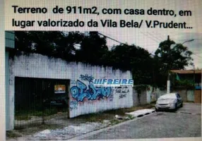 Foto 1 de Lote/Terreno à venda, 911m² em Vila Bela, São Paulo