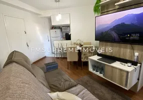 Foto 1 de Apartamento com 2 Quartos à venda, 52m² em Jardim Henriqueta, Taboão da Serra