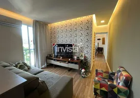 Foto 1 de Apartamento com 2 Quartos para alugar, 56m² em Encruzilhada, Santos