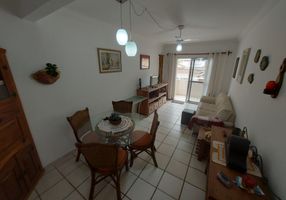 Foto 1 de Apartamento com 2 Quartos para alugar, 93m² em Jardim Las Palmas, Guarujá