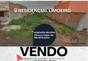 Foto 1 de Lote/Terreno à venda, 231m² em Residencial Limoeiro, Goianira