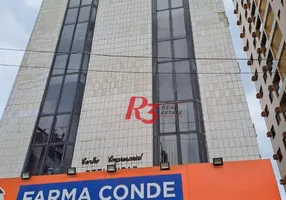 Foto 1 de Sala Comercial para venda ou aluguel, 64m² em Ponta da Praia, Santos