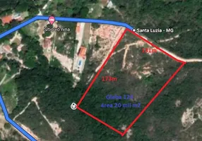 Foto 1 de Lote/Terreno à venda, 20000m² em Area Rural de Santa Luzia, Santa Luzia