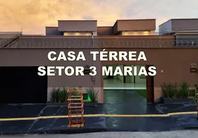 Foto 1 de Casa com 3 Quartos à venda, 132m² em Três Marias , Goiânia