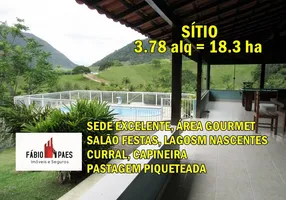 Foto 1 de Fazenda/Sítio com 4 Quartos à venda, 183000m² em Zona Rural, Rio Bonito