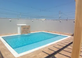 Foto 1 de Casa de Condomínio com 2 Quartos à venda, 70m² em Cibratel II, Itanhaém