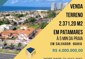 Foto 1 de Lote/Terreno à venda, 237120m² em Patamares, Salvador