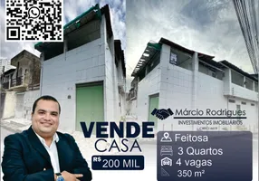 Foto 1 de Sobrado com 3 Quartos à venda, 350m² em Feitosa, Maceió