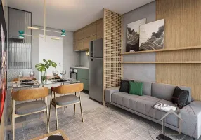 Foto 1 de Apartamento com 2 Quartos à venda, 34m² em Rio Bonito, São Paulo