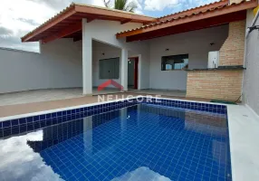 Foto 1 de Casa com 3 Quartos à venda, 130m² em Balneario Oasis, Peruíbe