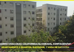 Foto 1 de Apartamento com 2 Quartos à venda, 47m² em Chácaras Califórnia, Contagem