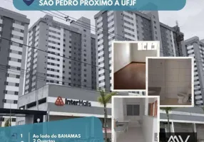 Foto 1 de Apartamento com 2 Quartos para alugar, 48m² em São Pedro, Juiz de Fora