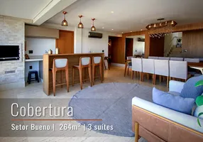Foto 1 de Cobertura com 4 Quartos à venda, 264m² em Setor Bueno, Goiânia