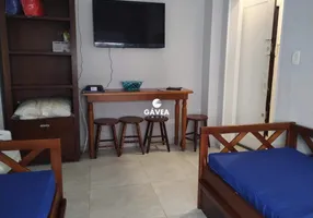 Foto 1 de Apartamento com 1 Quarto à venda, 30m² em Itararé, São Vicente