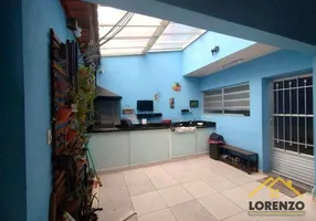 Foto 1 de Sobrado com 3 Quartos à venda, 112m² em Vila Scarpelli, Santo André
