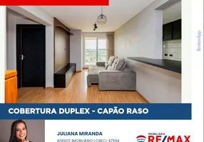 Foto 1 de Cobertura com 2 Quartos à venda, 125m² em Capão Raso, Curitiba