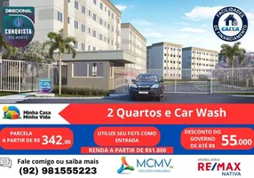 Foto 1 de Apartamento com 2 Quartos à venda, 40m² em Santa Etelvina, Manaus