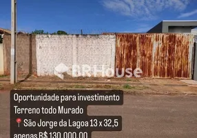 Foto 1 de Lote/Terreno à venda, 422m² em Vila São Jorge da Lagoa , Campo Grande