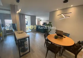 Foto 1 de Flat com 1 Quarto à venda, 83m² em Santo Amaro, São Paulo