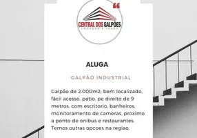 Foto 1 de Galpão/Depósito/Armazém para alugar, 2000m² em Serra do Anil, Cariacica