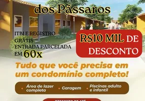 Foto 1 de Casa de Condomínio com 2 Quartos à venda, 53m² em Tabuleiro do Martins, Maceió