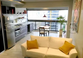Foto 1 de Flat com 2 Quartos à venda, 55m² em Vila Olímpia, São Paulo