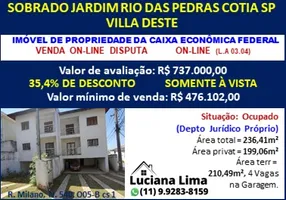 Foto 1 de Sobrado com 1 Quarto à venda, 199m² em Jardim Rio das Pedras, Cotia