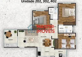 Foto 1 de Apartamento com 3 Quartos à venda, 82m² em Novo Riacho, Contagem