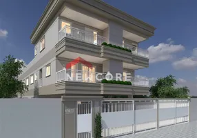 Foto 1 de Casa de Condomínio com 2 Quartos à venda, 52m² em Sítio do Campo, Praia Grande