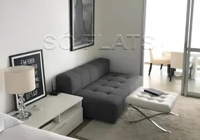 Foto 1 de Flat com 1 Quarto à venda, 37m² em Ibirapuera, São Paulo