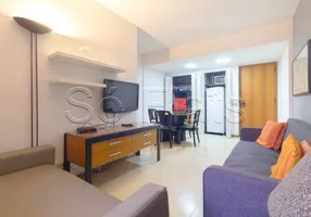 Foto 1 de Flat com 1 Quarto para alugar, 45m² em Pinheiros, São Paulo