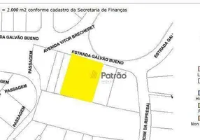 Foto 1 de Lote/Terreno à venda, 2000m² em Batistini, São Bernardo do Campo