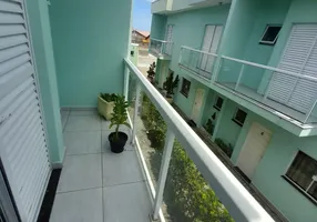 Foto 1 de Casa de Condomínio com 2 Quartos à venda, 71m² em Balneário Gaivotas, Itanhaém
