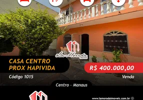 Foto 1 de Casa com 3 Quartos à venda, 150m² em Centro, Manaus