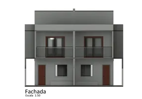 Foto 1 de Casa com 2 Quartos à venda, 103m² em Bairro de Fátima, Barra do Piraí