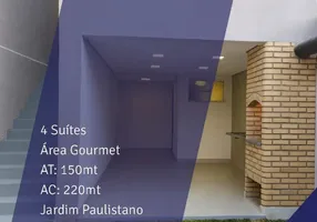 Foto 1 de Sobrado com 4 Quartos à venda, 220m² em Jardim Paulistano, Americana