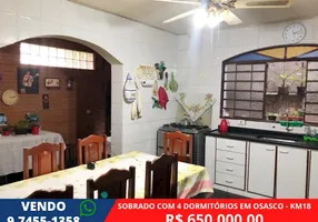 Foto 1 de Casa com 5 Quartos à venda, 250m² em Km 18, Osasco