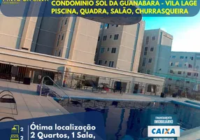 Foto 1 de Apartamento com 2 Quartos à venda, 44m² em Vila Laje, São Gonçalo
