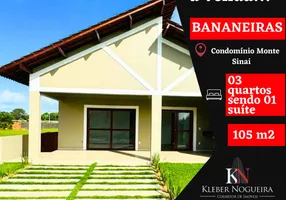 Foto 1 de Casa de Condomínio com 3 Quartos à venda, 105m² em Centro, Bananeiras