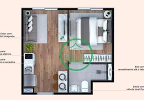 Foto 1 de Apartamento com 1 Quarto à venda, 26m² em Jardim Aeroporto, São Paulo