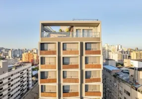 Foto 1 de Flat com 1 Quarto à venda, 26m² em Farroupilha, Porto Alegre